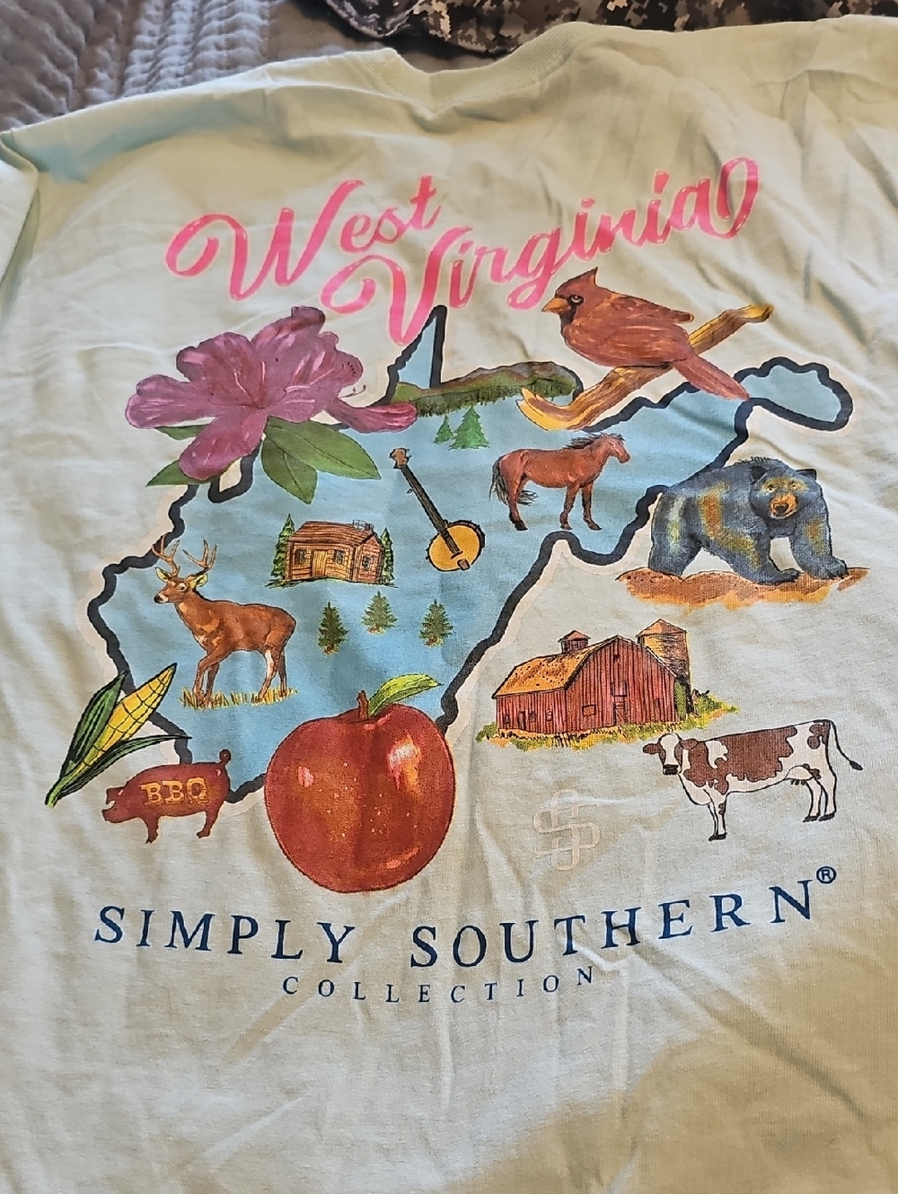 Simply Southern West Virginia  Shirt L